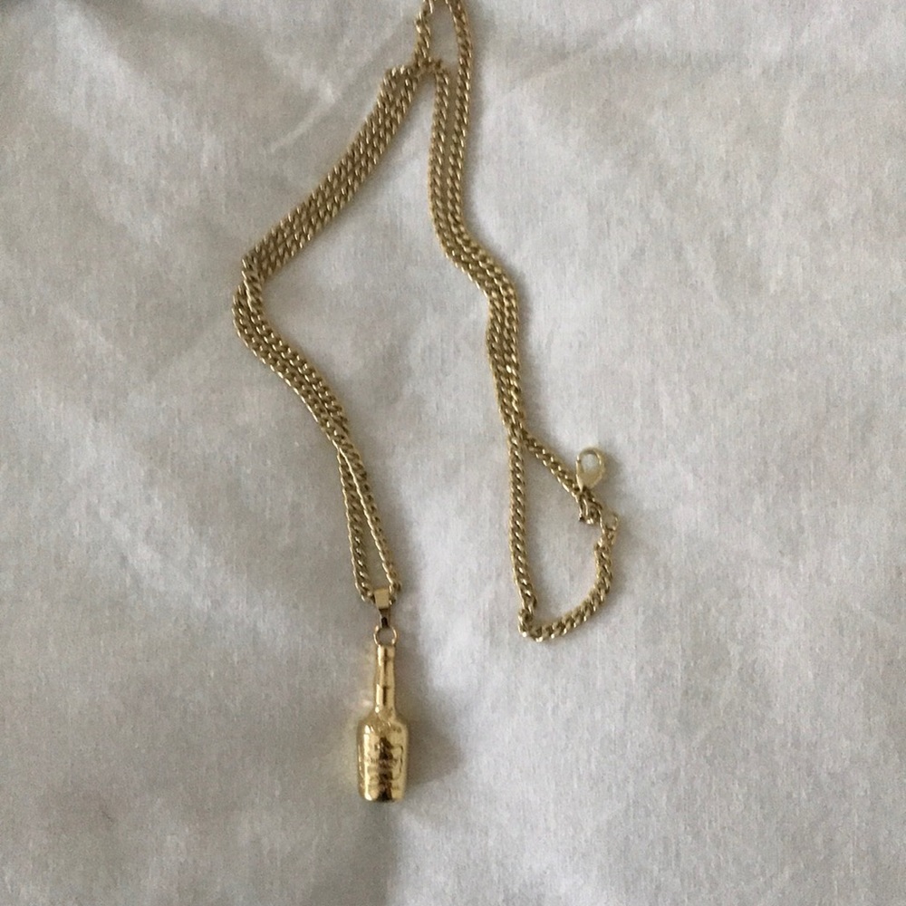 Hennessy gold necklace